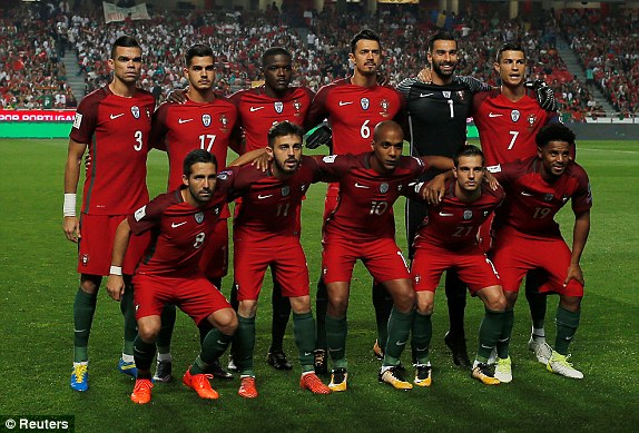 عکس تیم برای Portugal
